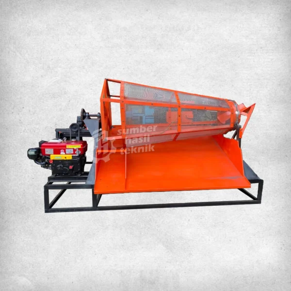 Mesin Ayakan Rotary Tertutup